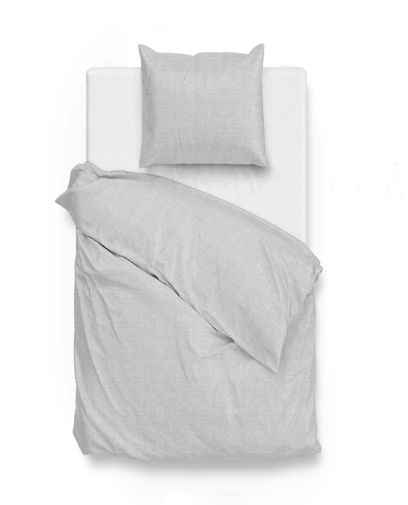 Heckettlane Bettwäsche ca. 155x220cm in Farbe Dove-Grey