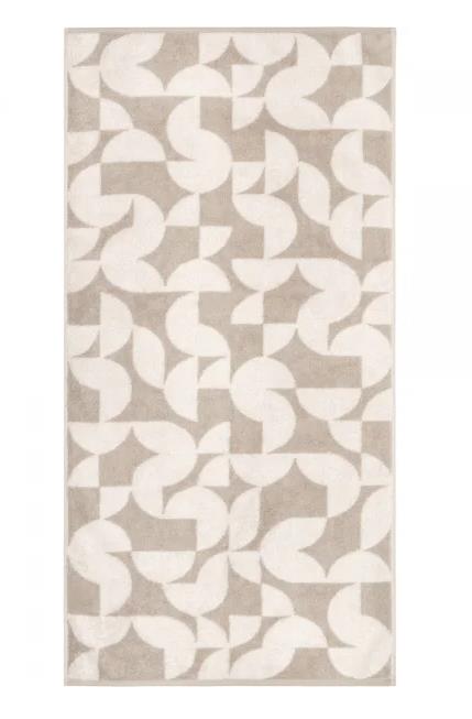Cawö Handtuch 50x100 cm STUDIO GRAFIK in Farbe 33 leinen