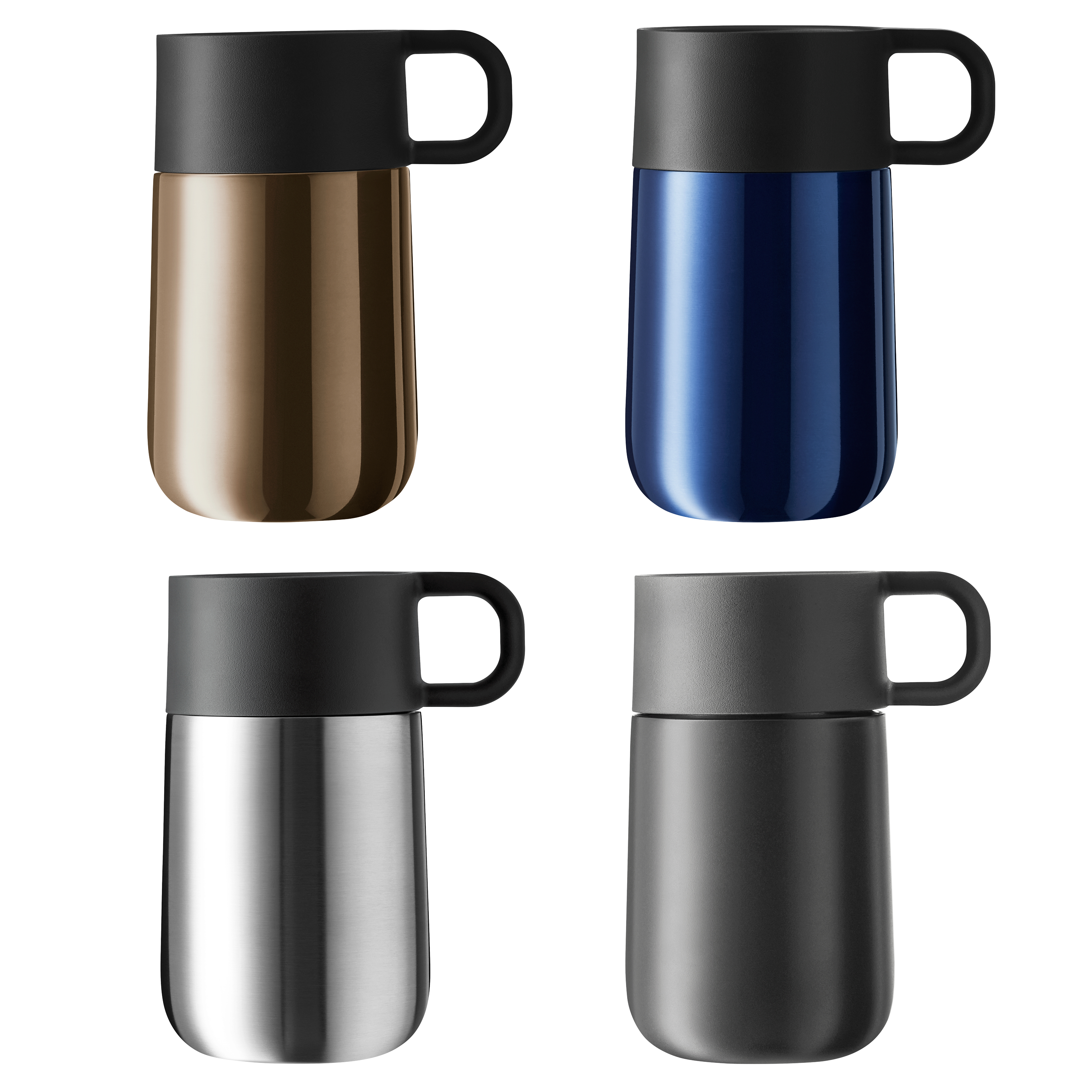 WMF Impulse Travel Mug Thermobecher in anthrazit