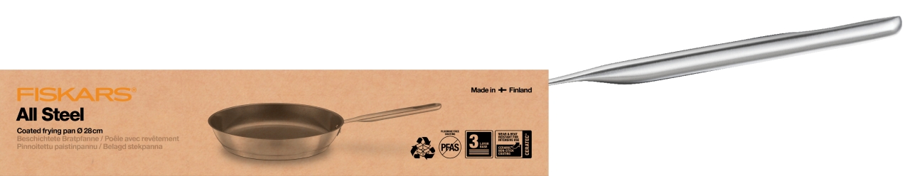 Fiskars Bratpfanne ALL STEEL 28cm
