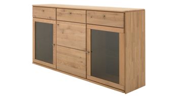Interliving Sideboard IL 2028 in Wildeiche massiv soft geb.