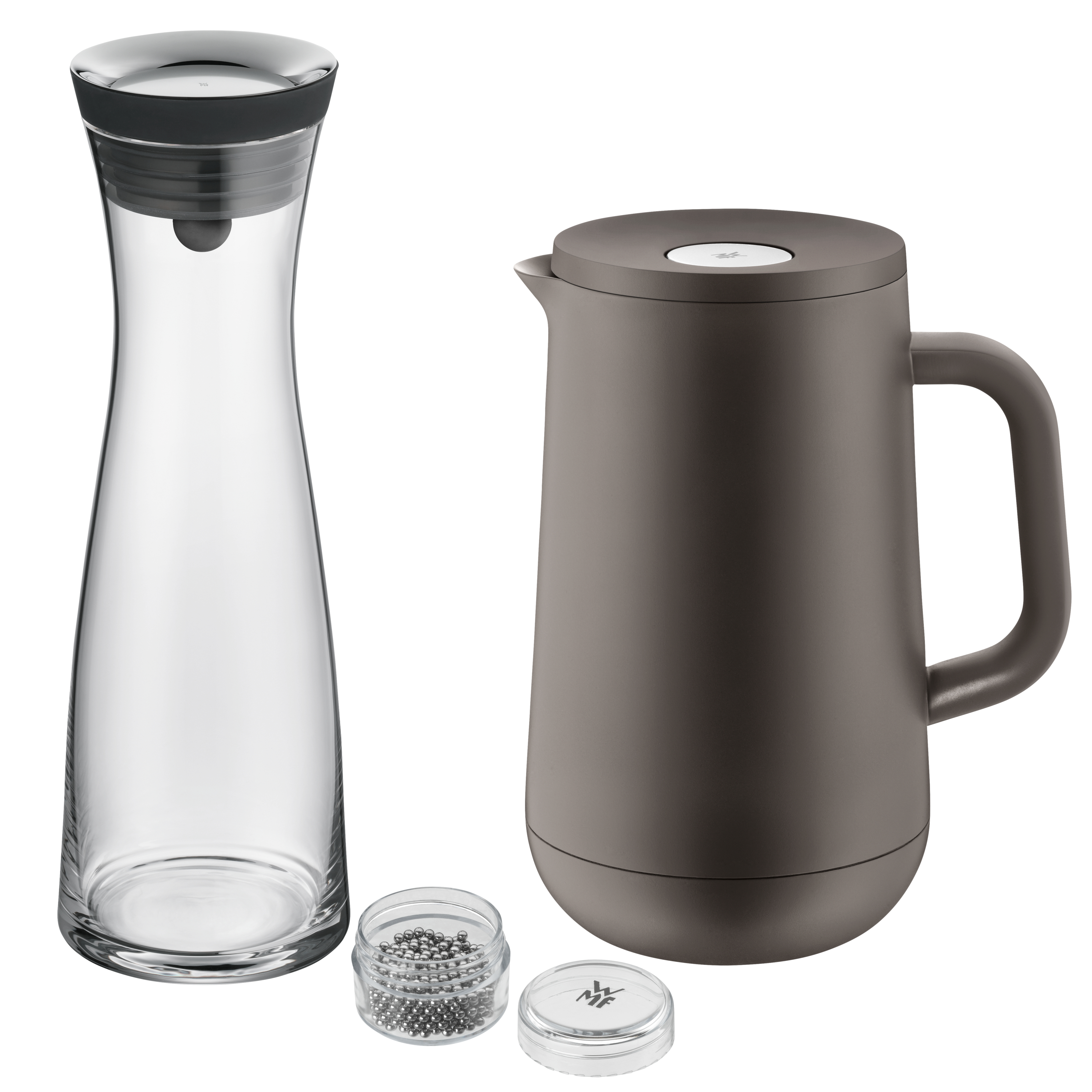 WMF Basic Reinigungsperlen in gebürstetem Edelstahl