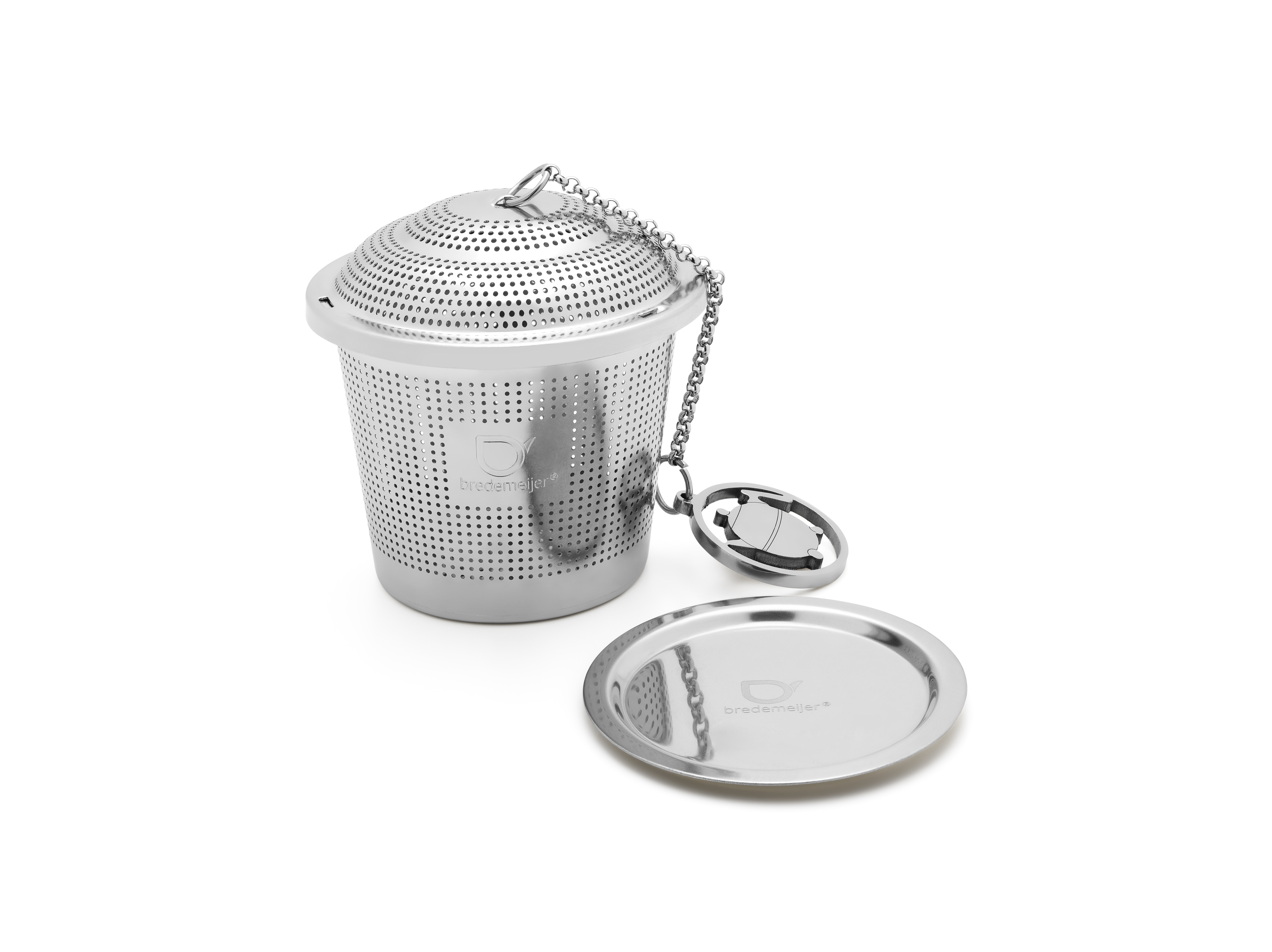 Bredemeijer Tee-Ei Universal in Farbe silberfarben poliert