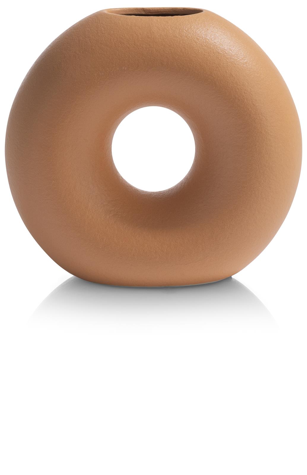Coco Maison Donut vase h22cm 51402ORA DONUT ca. B24 H22 T8 cm in