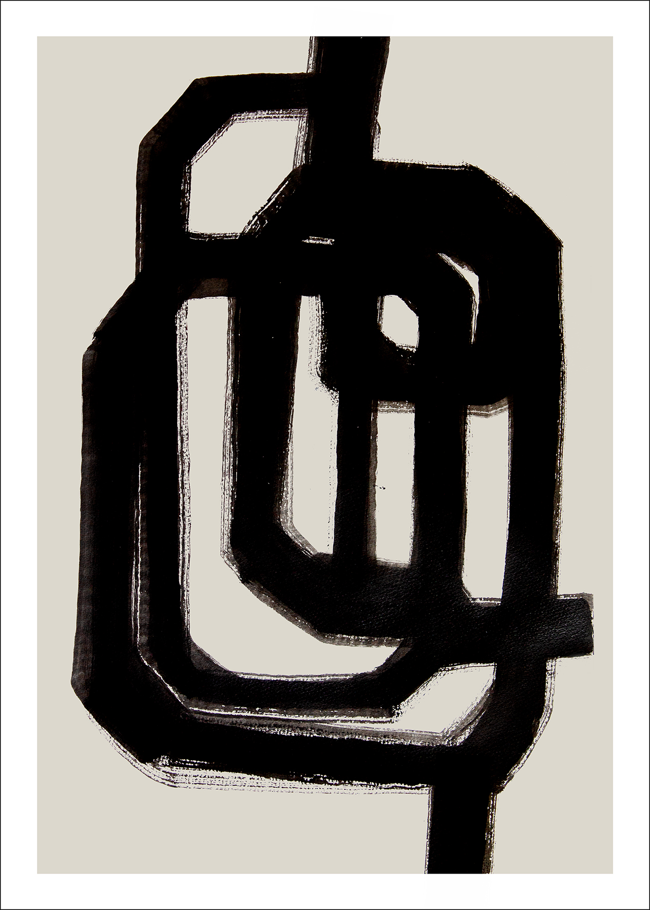 ProArt Alu-Art 70x100cm Lines And Shapes XV