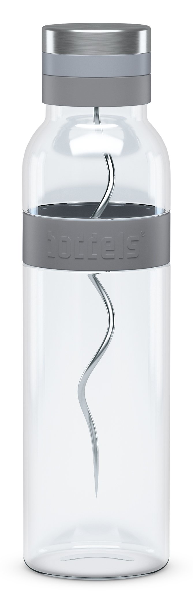 boddels Glaskaraffe Sund 1100ml in Hellgrau