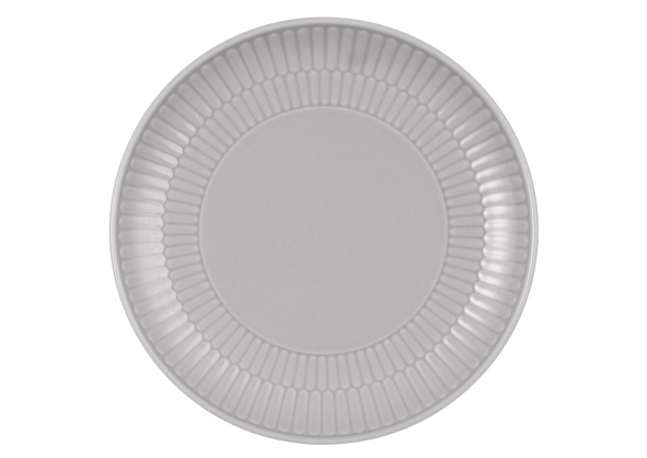 Seltmann Weiden Brotteller rund 16cm Amina 3 Silbergrau , Porzellan, Töpferei, Untertasse, Teller, Mahlzeit