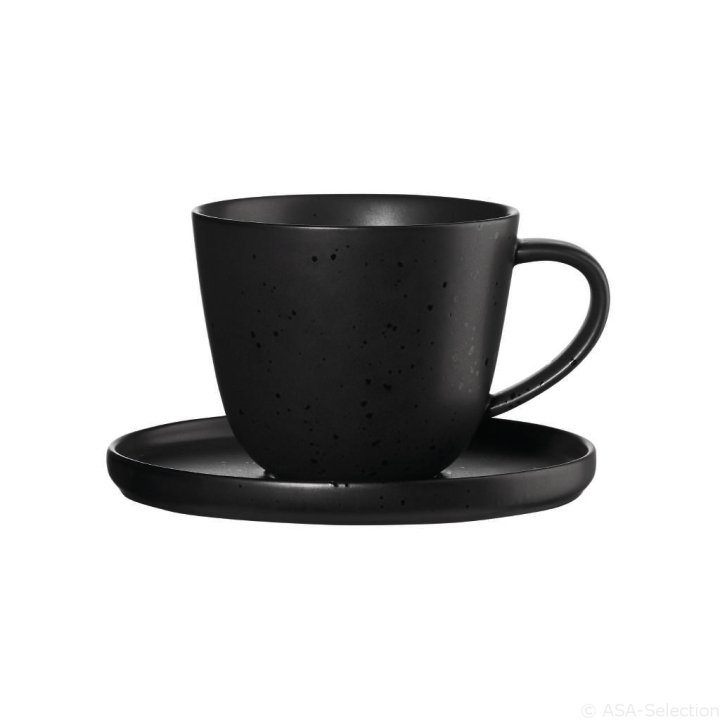 ASA Selection Kaffeetasse Coppa in Farbe schwarz matt
