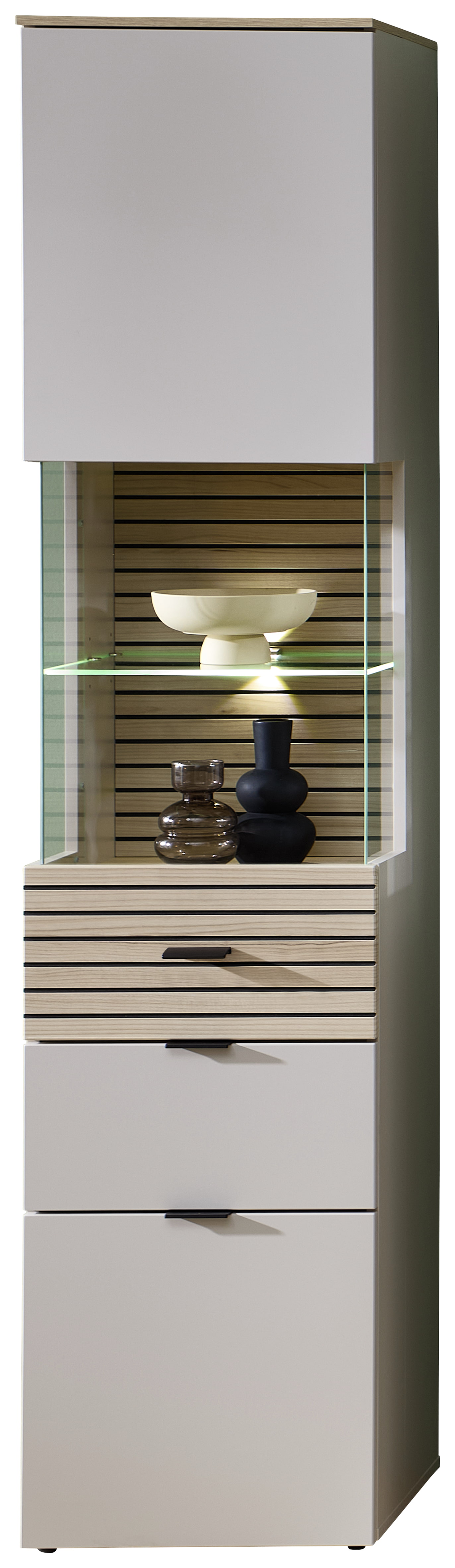 Innostyle Vitrine INA in Kaschmir/Riva Eiche Innostyle Vitrine INA in Kaschmir/Riva Eiche