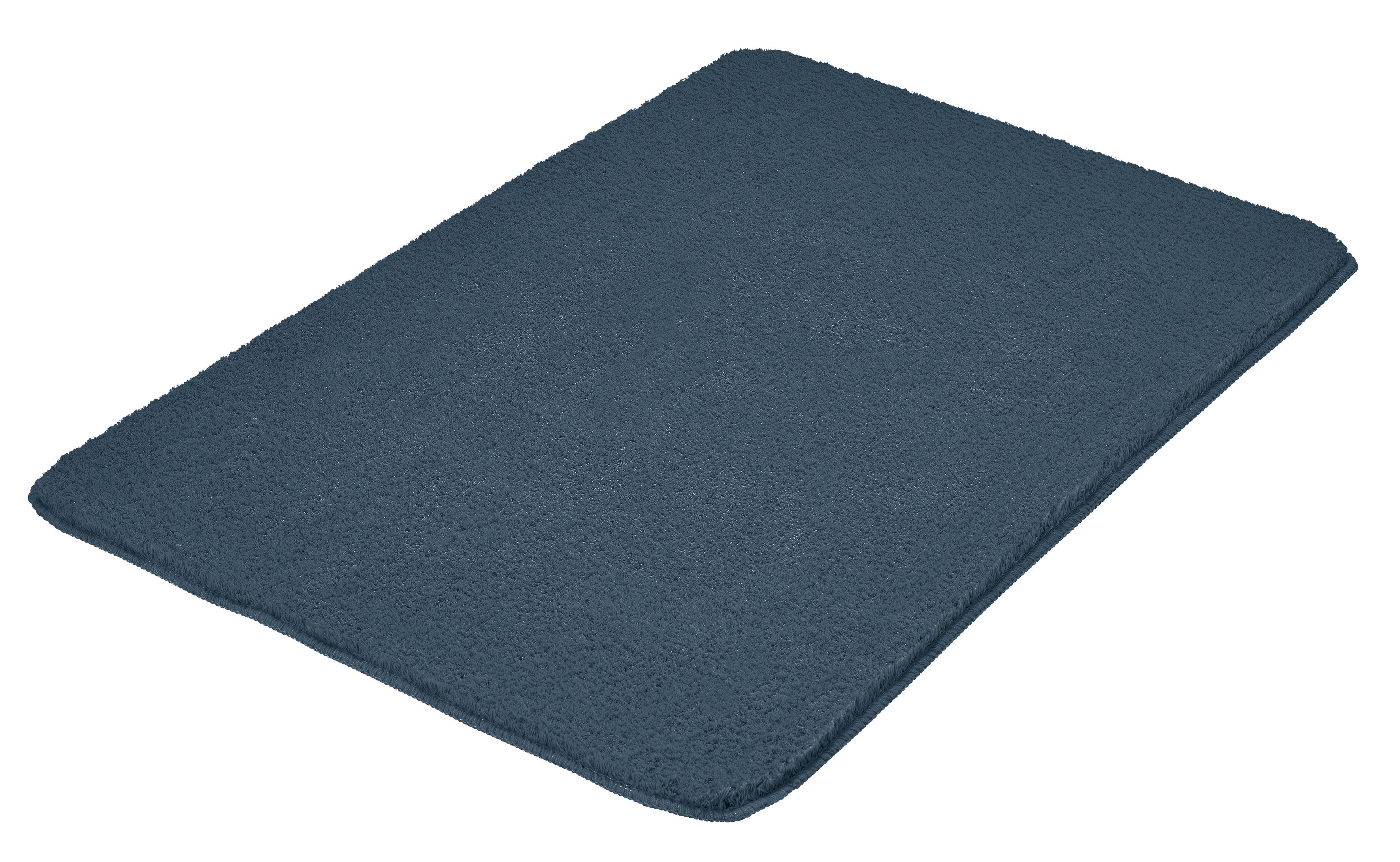 Kleine Wolke Badteppich MARCO ca. 70x120cm in Farbe Stahlblau