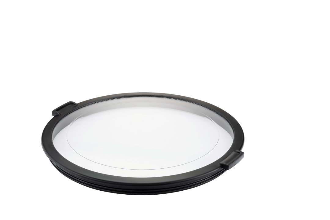 GEFU Edelstahlschüssel MUOVO schwarz/silber