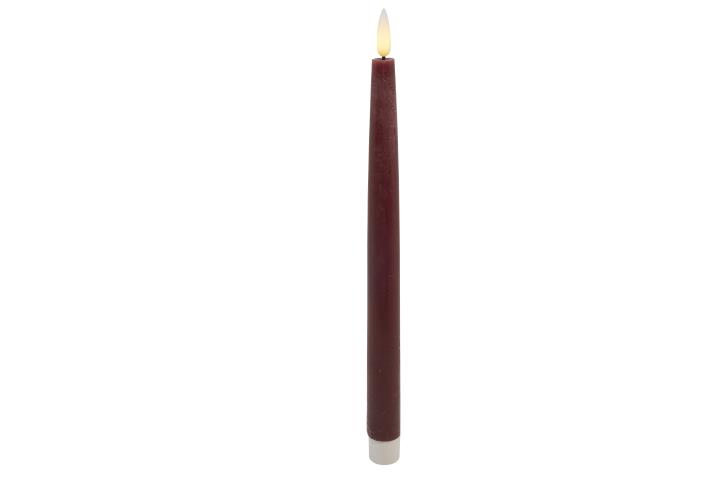 L.C. Wholsaler LED Dinnerkerze 2er Set Basic LED Dinnerkerze in