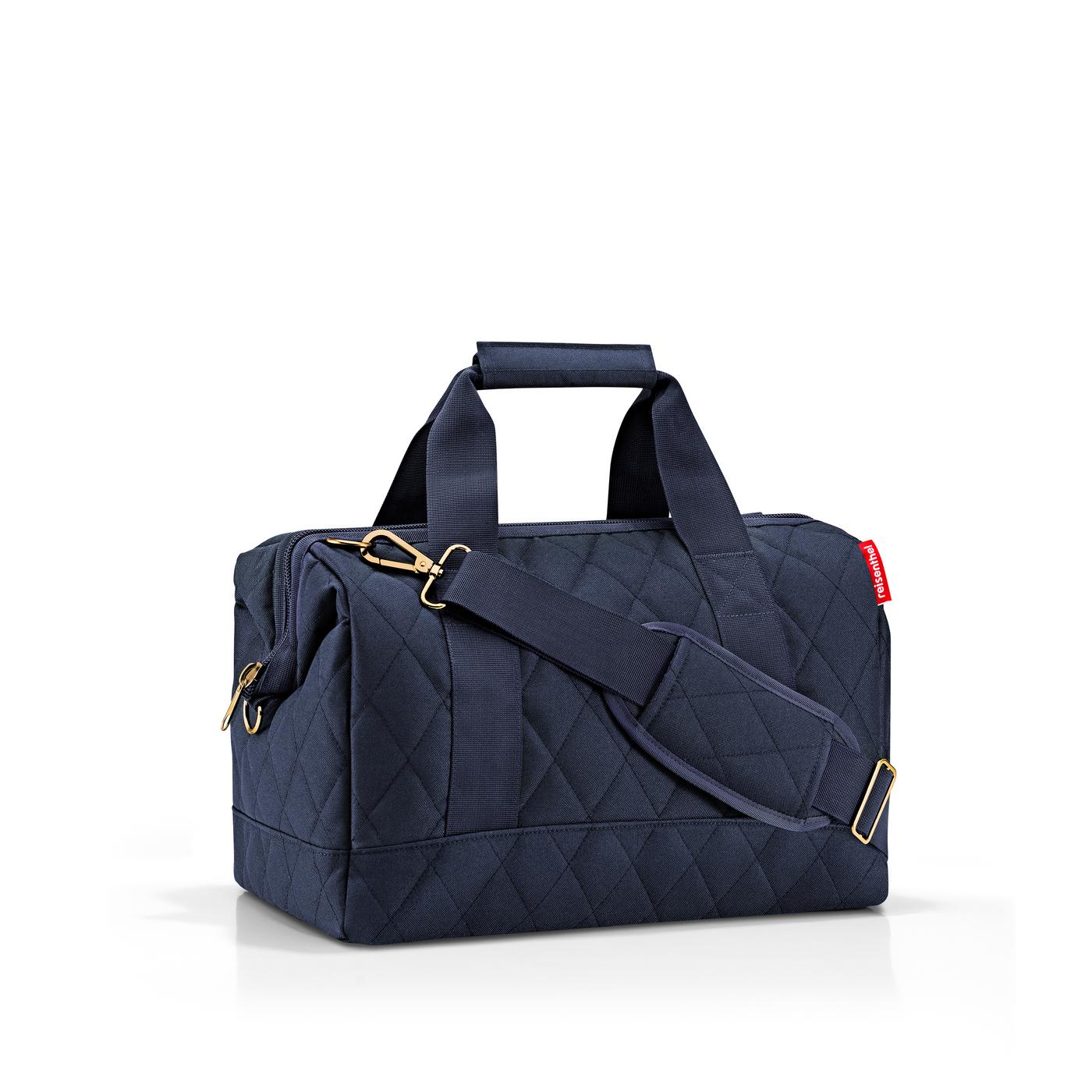 Reisenthel ALLROUNDER M in Farbe rhombus midnight gold, Zubehor, Tasche, Handtasche, Tragetasche, Gepäck