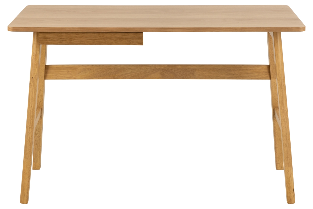 Actona Schreibtisch BARNETT ca. 120x60cm in Eiche Nachbildung/Eiche matt gebeizt