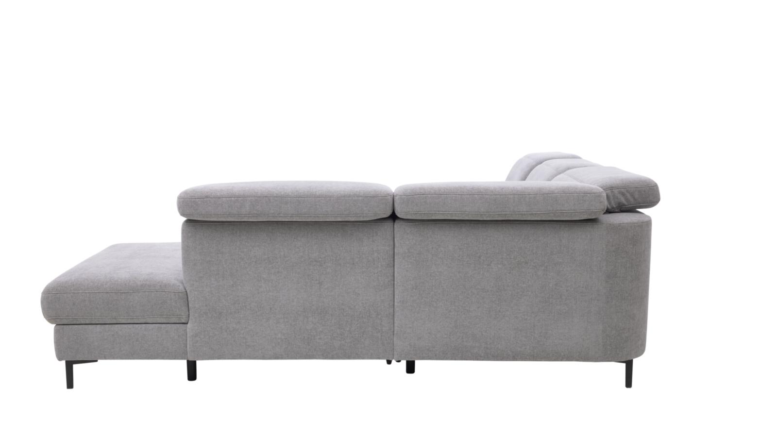 Interliving Rundecke IL 4064 ca. 291x254cm in Stoff Toni grey, Moebel, Couch