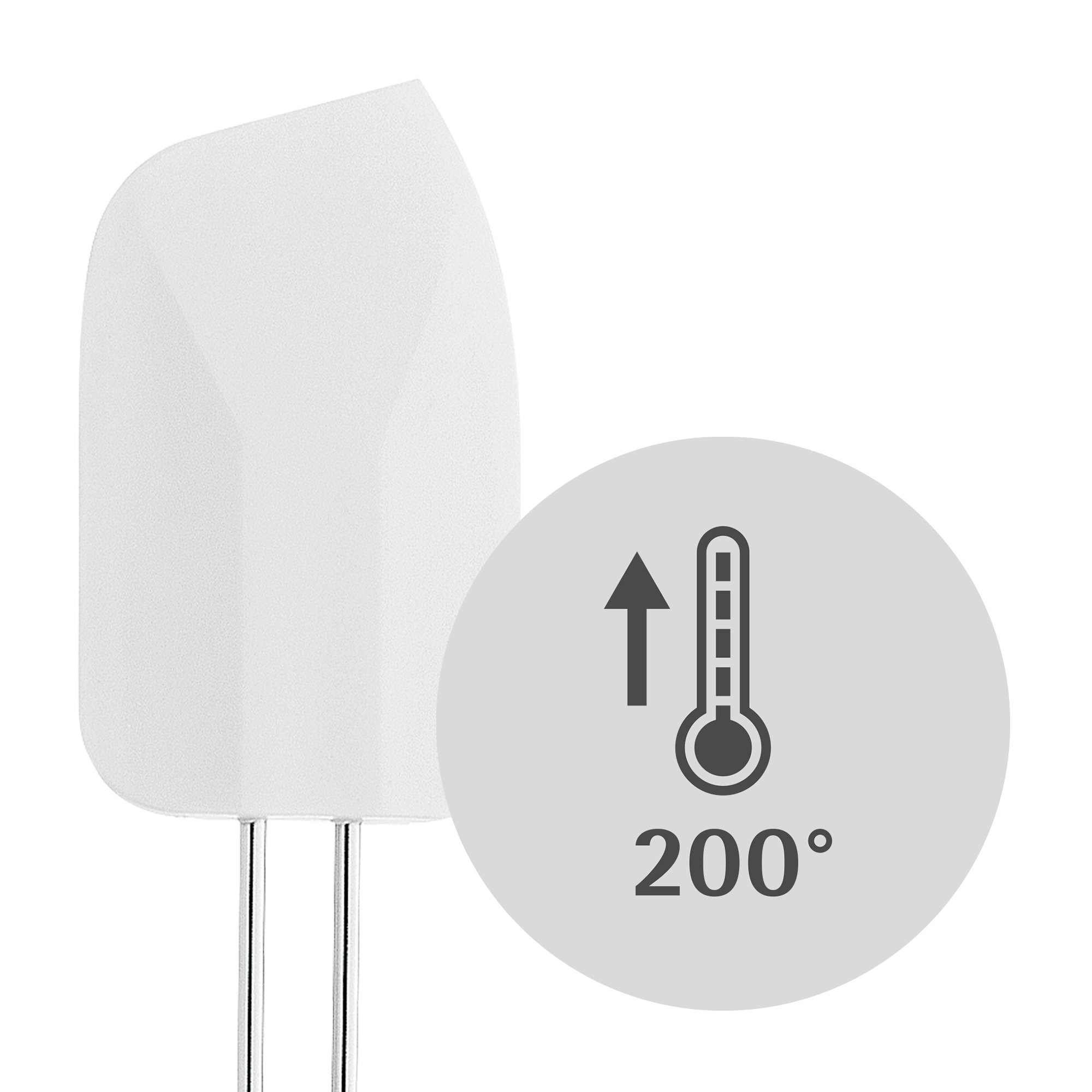 WMF Profi Plus Teigschaber ca. 26cm in weiß