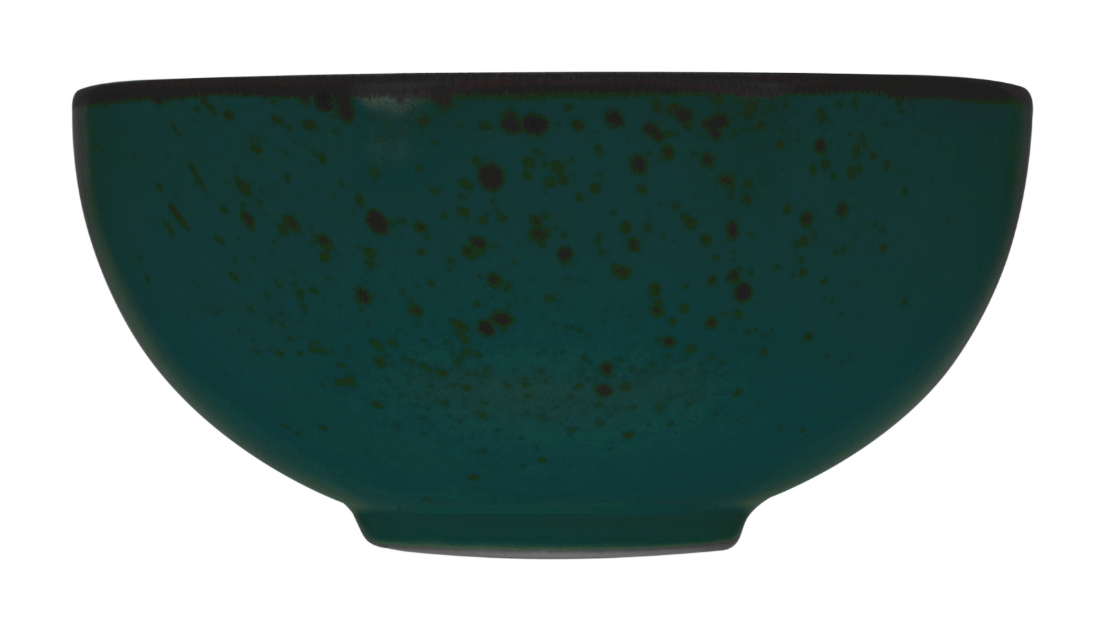 CreaTable Dipschale Nature Collection in Farbe Dunkelgrün glänzend