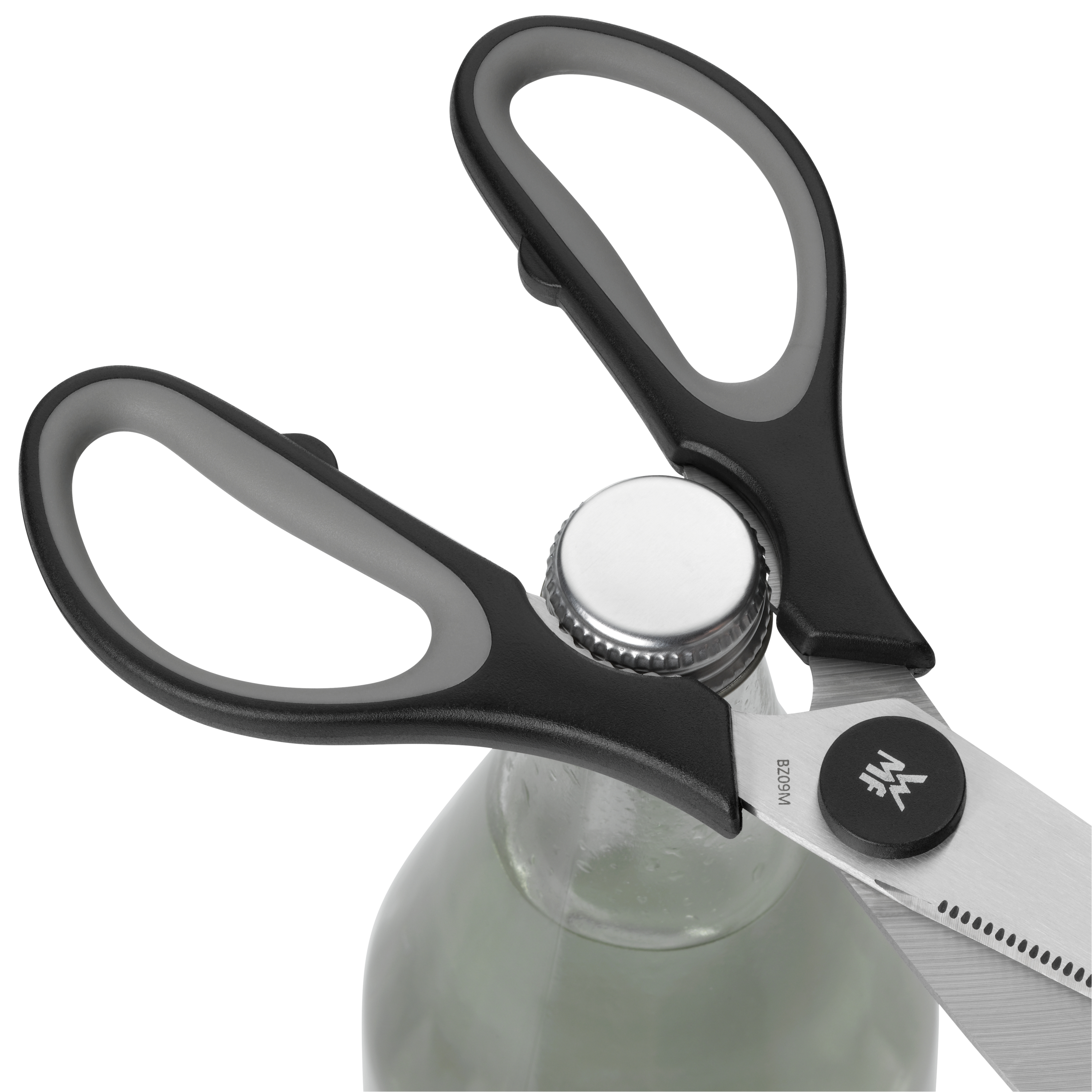 WMF Touch Küchenschere, 21 cm, Schwarz in schwarz