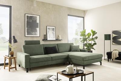 Candy Polsterecke SK MOVE ca. 304x185-209 cm in Stoff Feincord oliv PG:Cord, Moebel, Drinnen, Wohnzimmer, Innenarchitektur, Couch