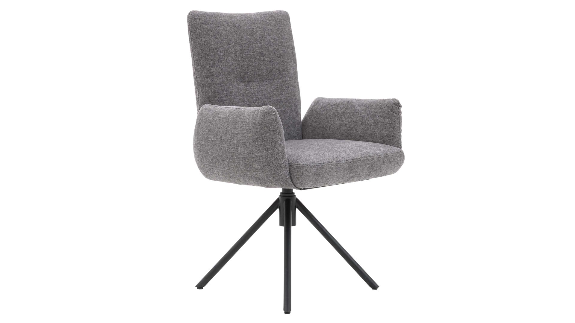 Interliving Armlrhnstuhl IL 5504 in Stoff Concrete grey