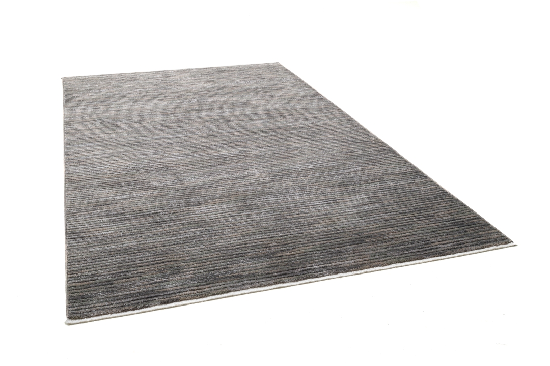 Theo Keller Webteppich Corduletta ca. 160x230cm in Farbe Dark Grey