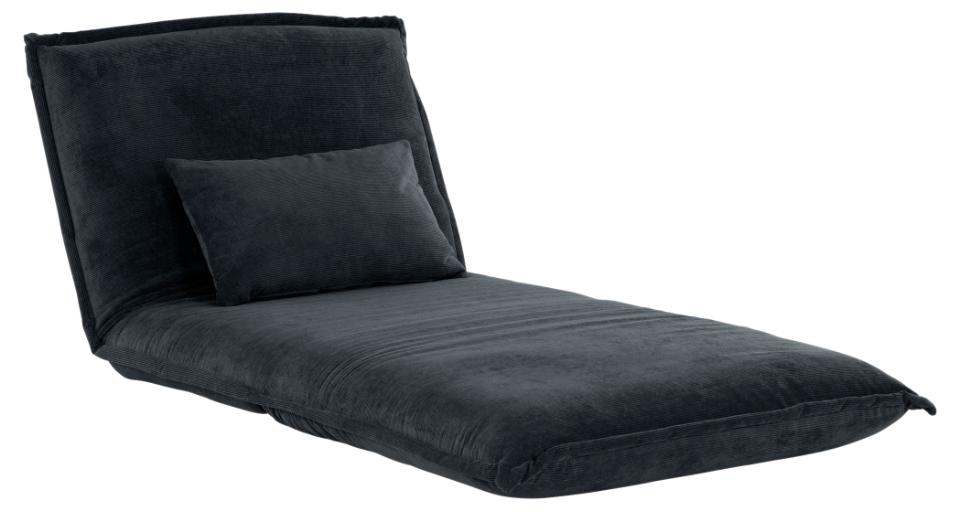 Actona Schlafsessel HALLE 93x83x73 in Stoff Wind 40 anthrazit
