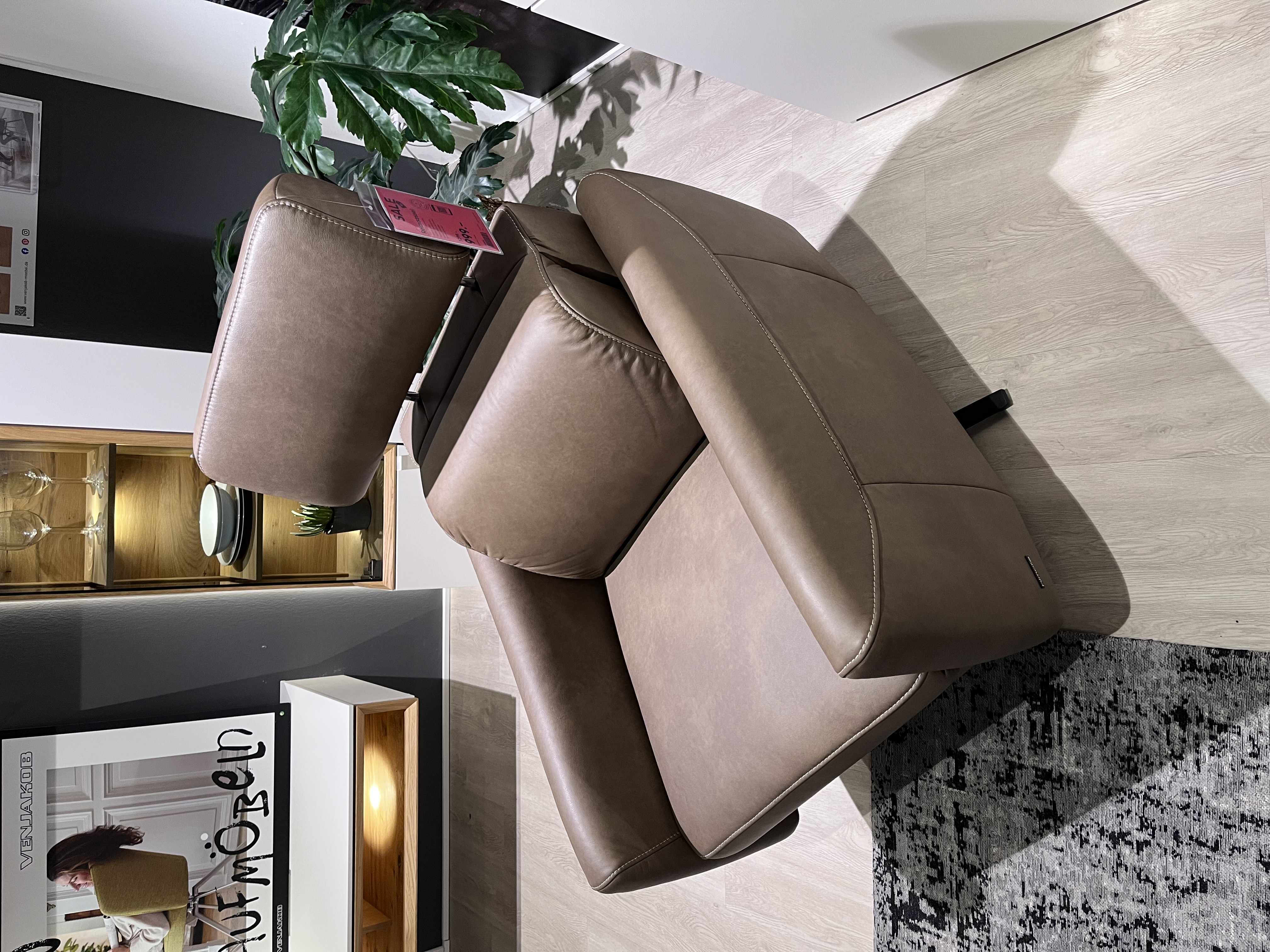 Himolla Relaxsessel 7180 in Leder 24 LLKont Wueste