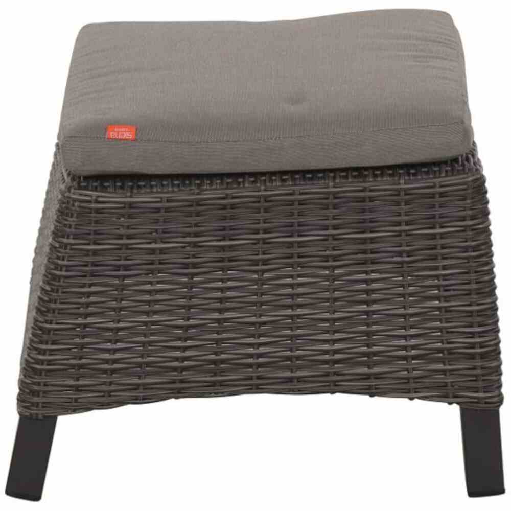 Dining-Hocker CORIDO mit Gardino Geflecht in charcoal grey, Moebel