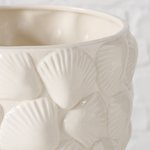 Boltze Übertopf Shelbie H:15cm SHELBIE in Porzellan creme