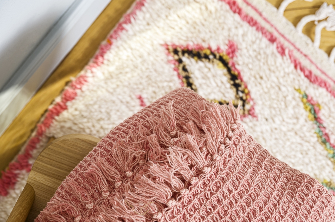 Magma Heimtex Plaid WAFFLE ca. 130x170cm in Farbe elfenbein