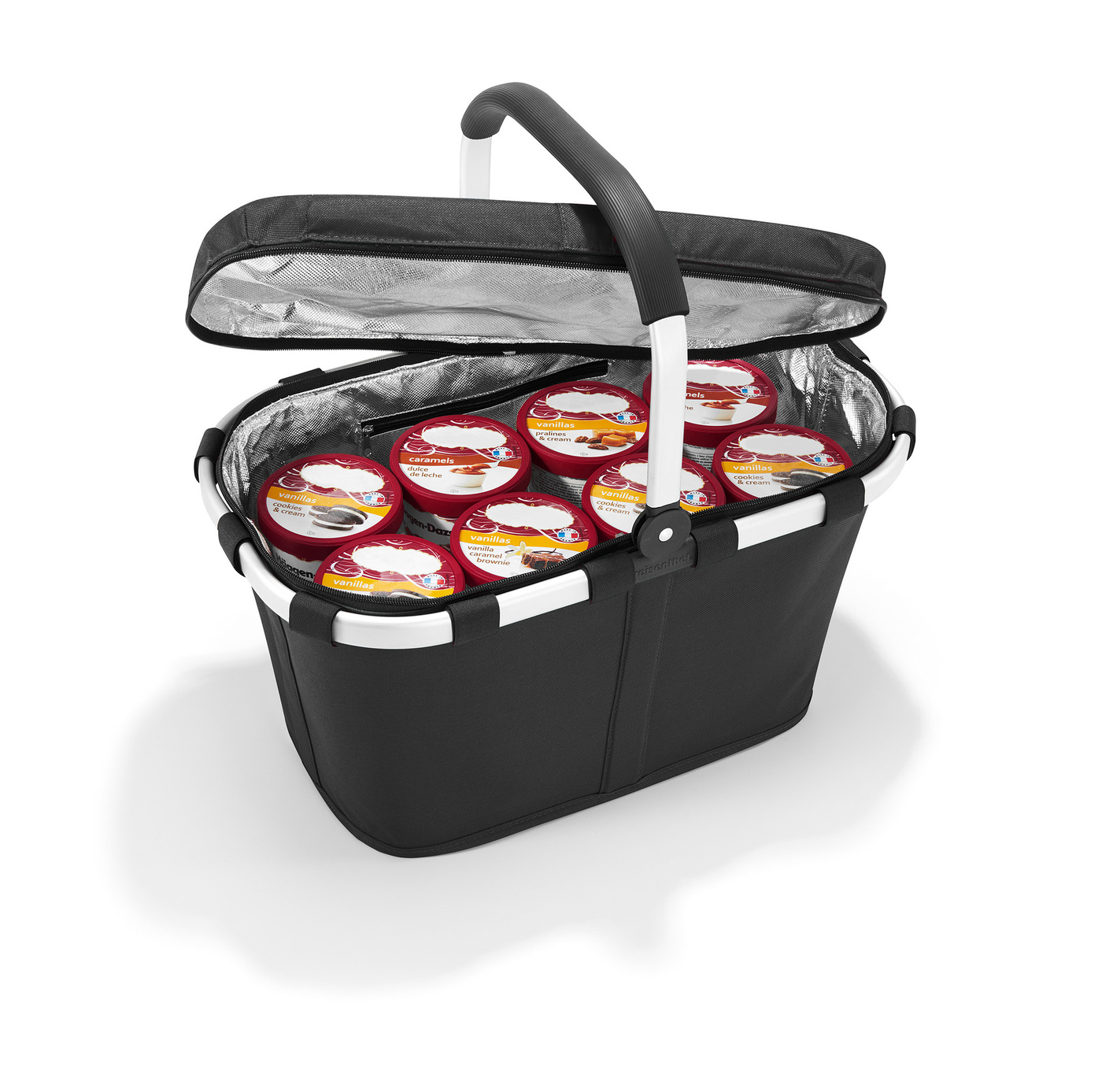 Reisenthel CARRYBAG ISO in Farbe black, Korb, Zubehör, Tasche, Handtasche