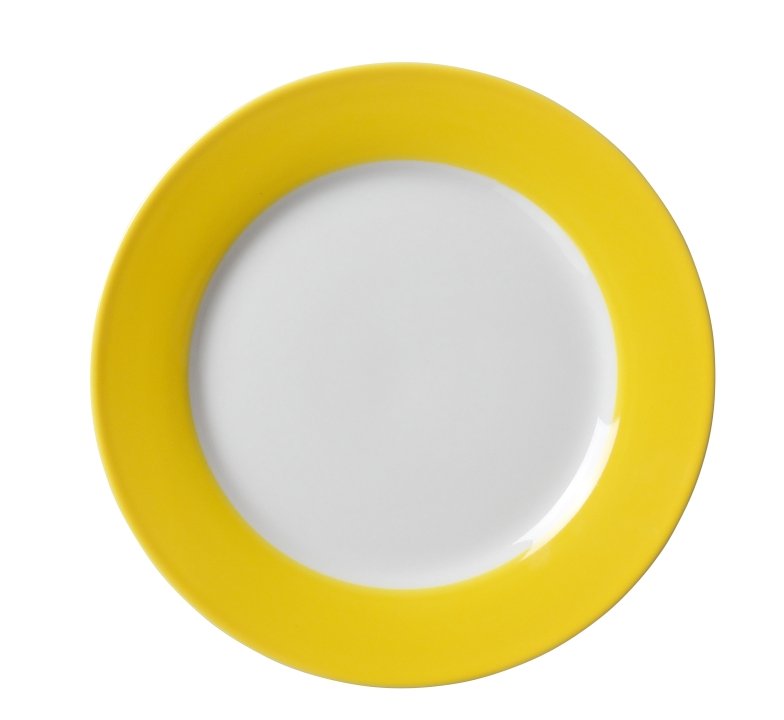 Ritzenhoff & Breker Dessertteller Doppio in Farbe gelb