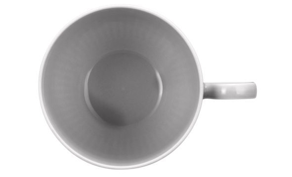 Seltmann Weiden Kaffeeobertasse 0,25 l Amina 3 Silbergrau , Untertasse, Tasse