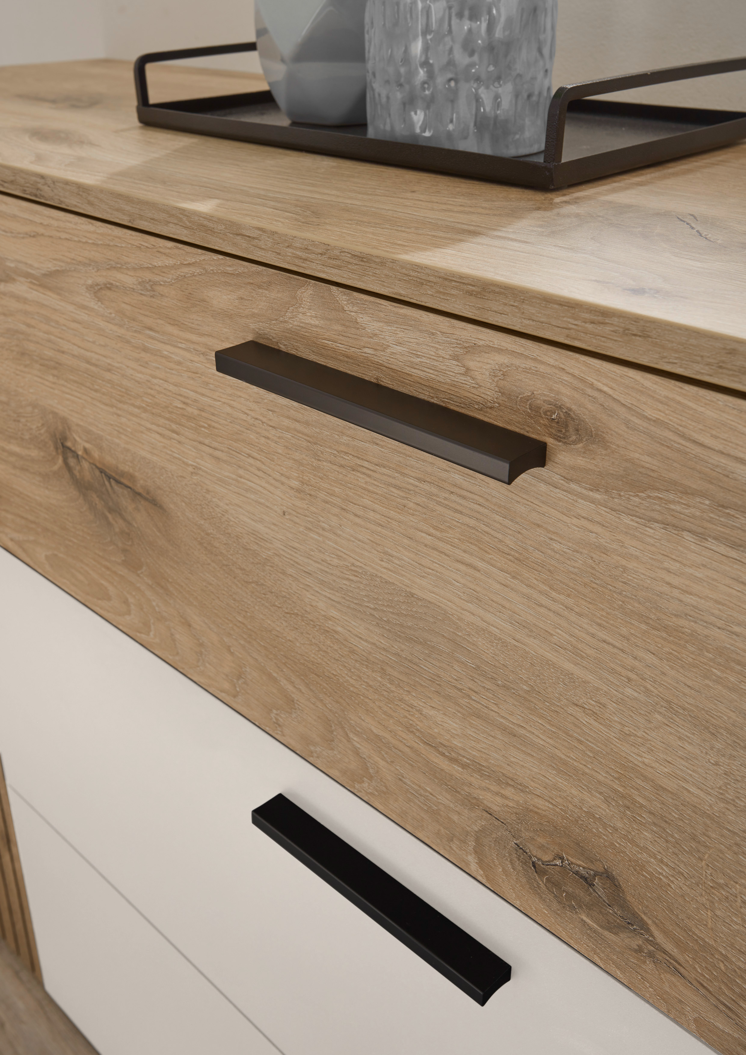 Kommode  in Viking oak hell/weiß
