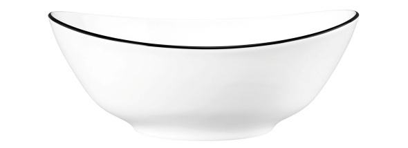 Seltmann Weiden Schüssel Modern Life/Black Line oval 21cm