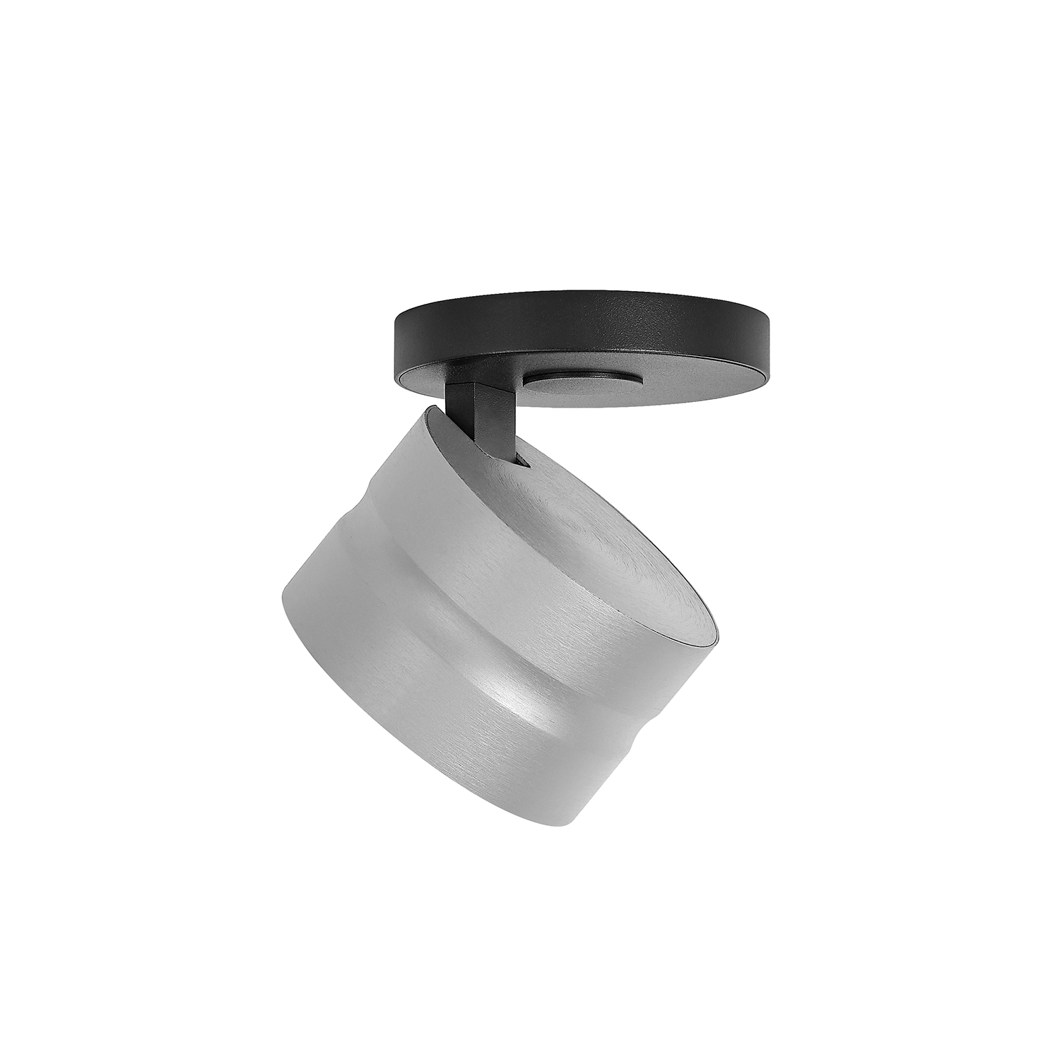 B-Leuchten LED-Deckenleuchte  Durchmesser ca. 11cm, Höhe ca. 11cm in Alu eloxiert, Beleuchtung, Deckenleuchte