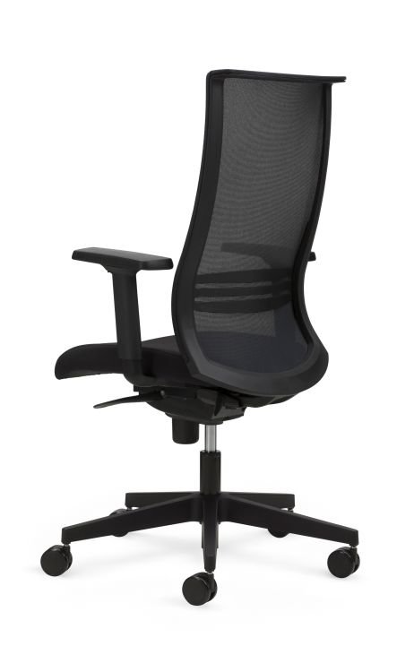 Nowy Styl Drehstuhl Wing in schwarz