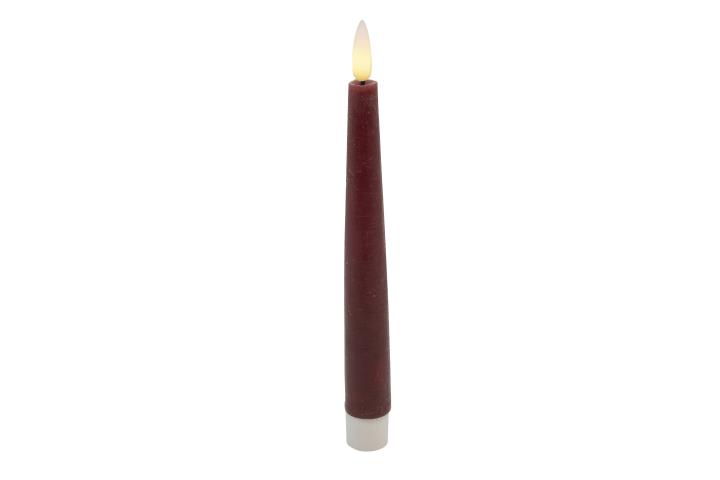 L.C. Wholsaler LED Dinnerkerze 2er Set Basic LED Dinnerkerze in
