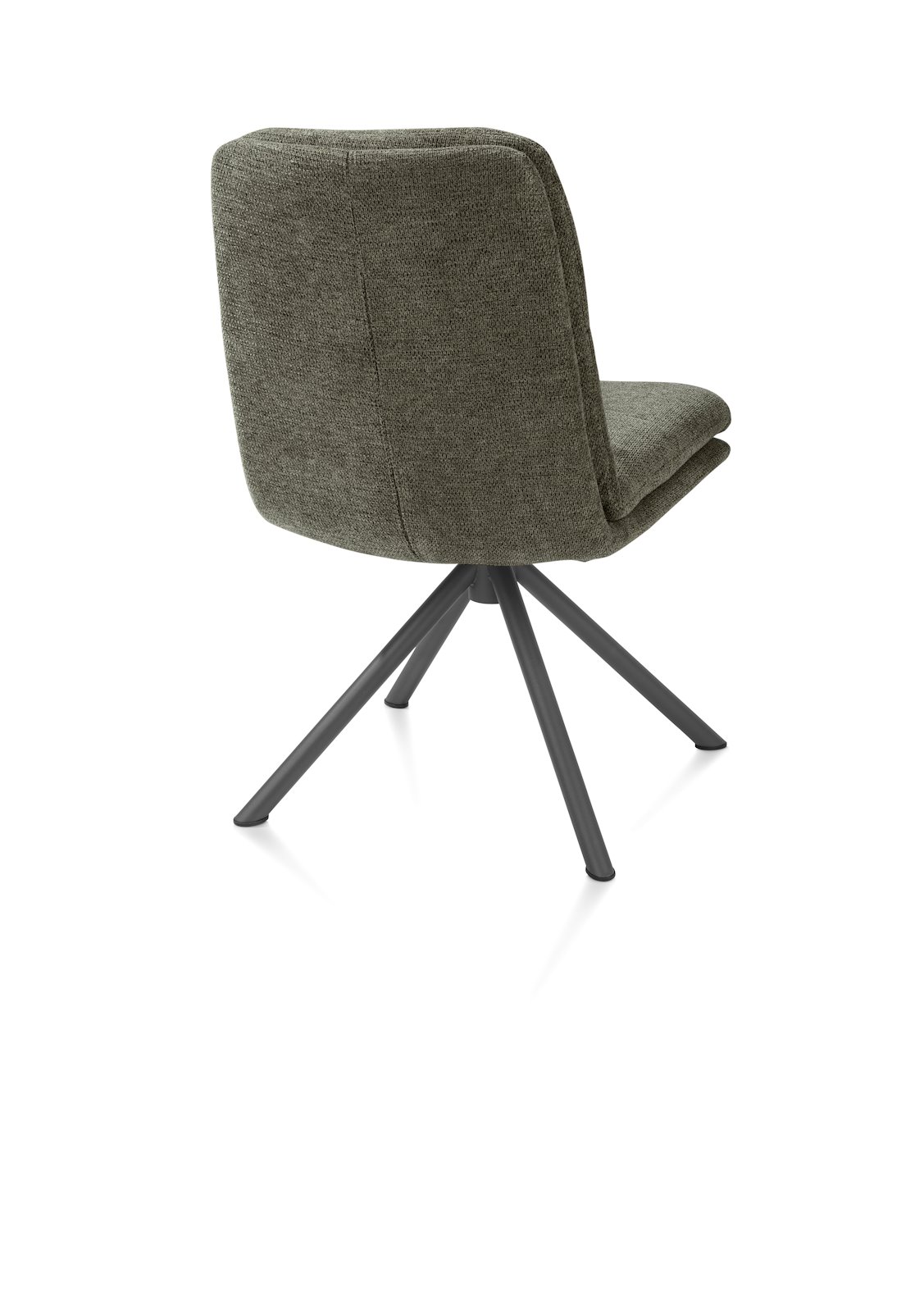 Habufa Stuhl  MADELAINE ca. B64 H90 T69 cm in Stoff Vada moosgruen, Stuhl, Mobiliar