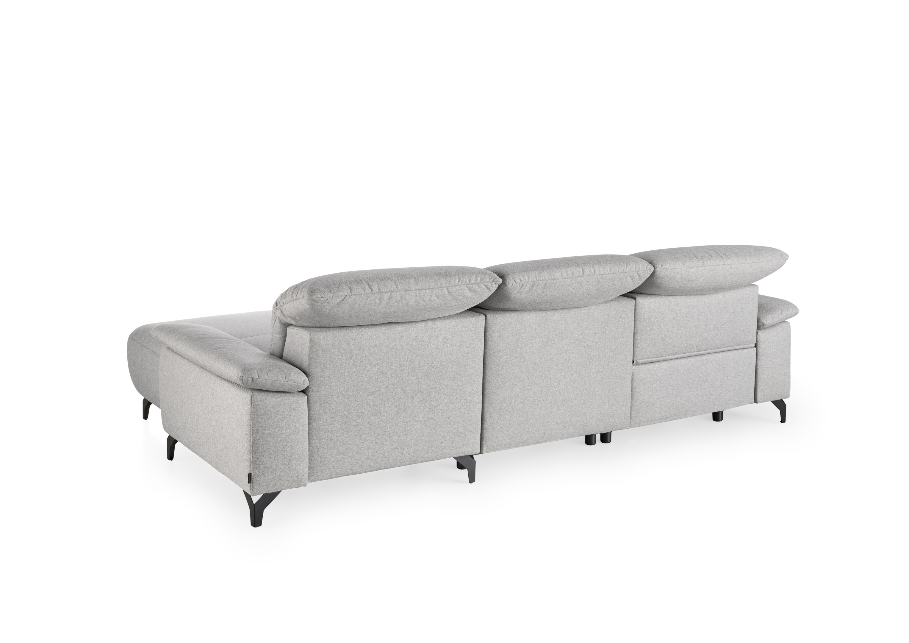 Musterring Polsterecke MR 370 ca. 280x180cm in Stoff Melrose platin