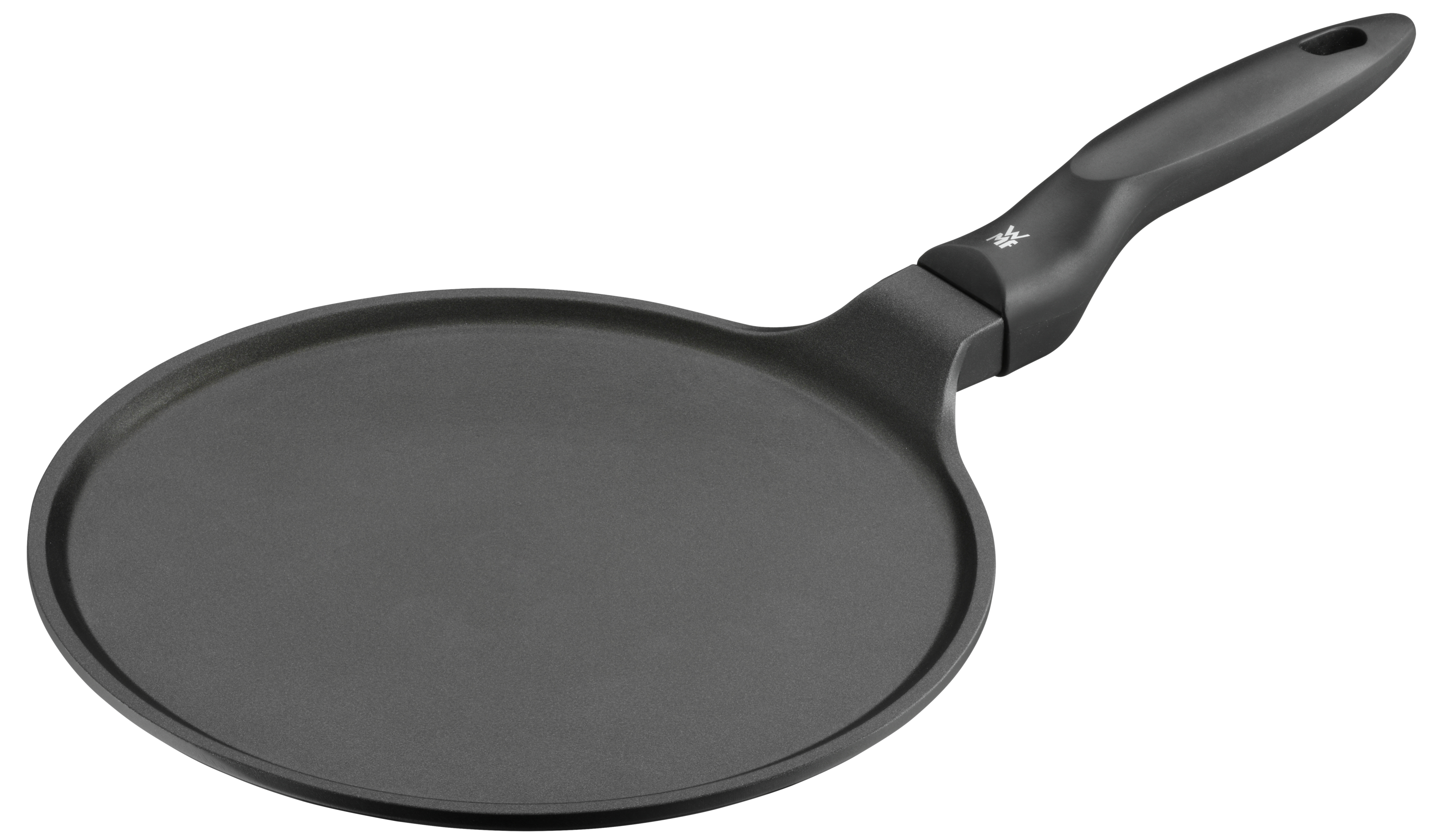 WMF Devil Crêpes-Pfanne mit Teigverteiler und Wender, 27 cm in schwarz