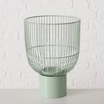 Boltze Windlicht Cindy 30cm  22x30 in Glas/Metall