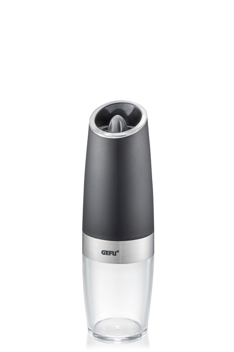 GEFU Salz- oder Pfeffermühle GIVA in Farbe schwarz/silber