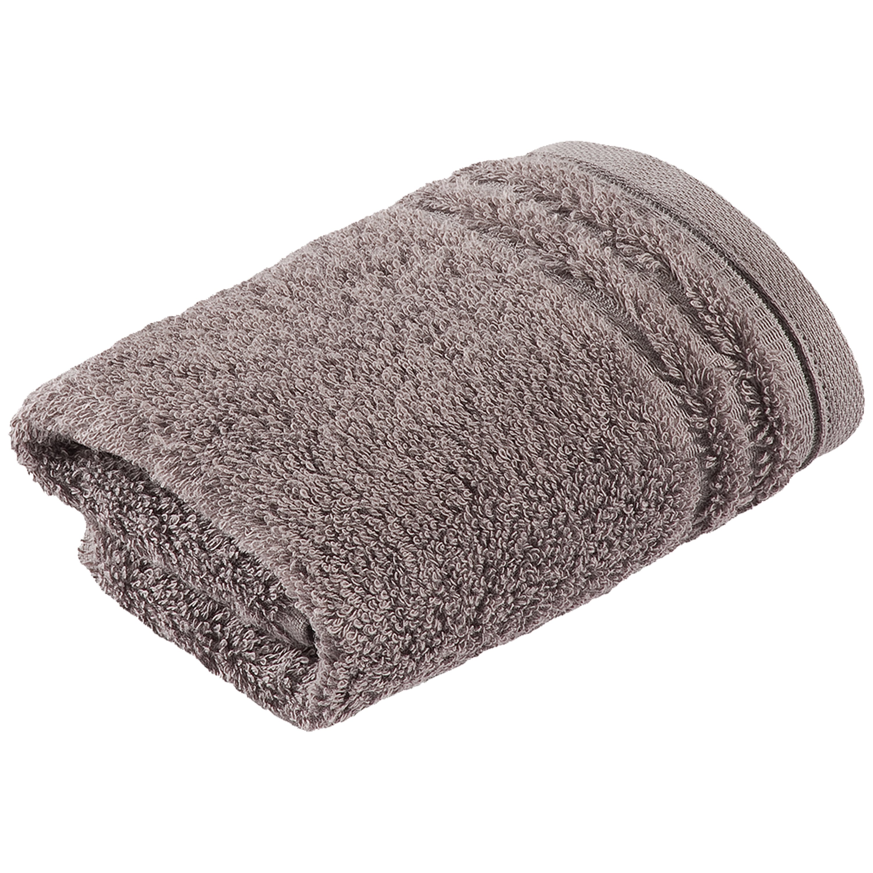 Vossen Seiftuch Vienna Style Supersoft ca. 30x30cm in Farbe pepplestone