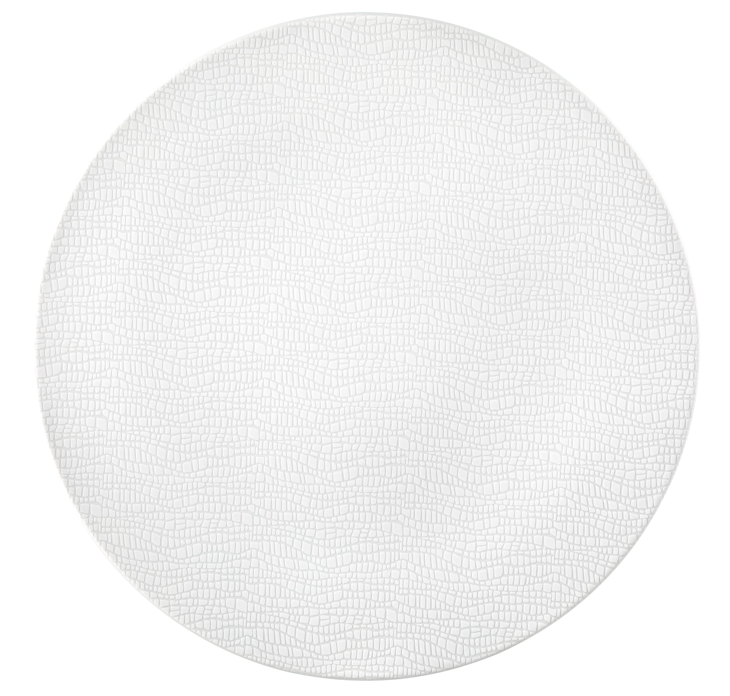 Seltmann Weiden Servierplatte rund flach 33 cm Life 25676 Fashion luxury white