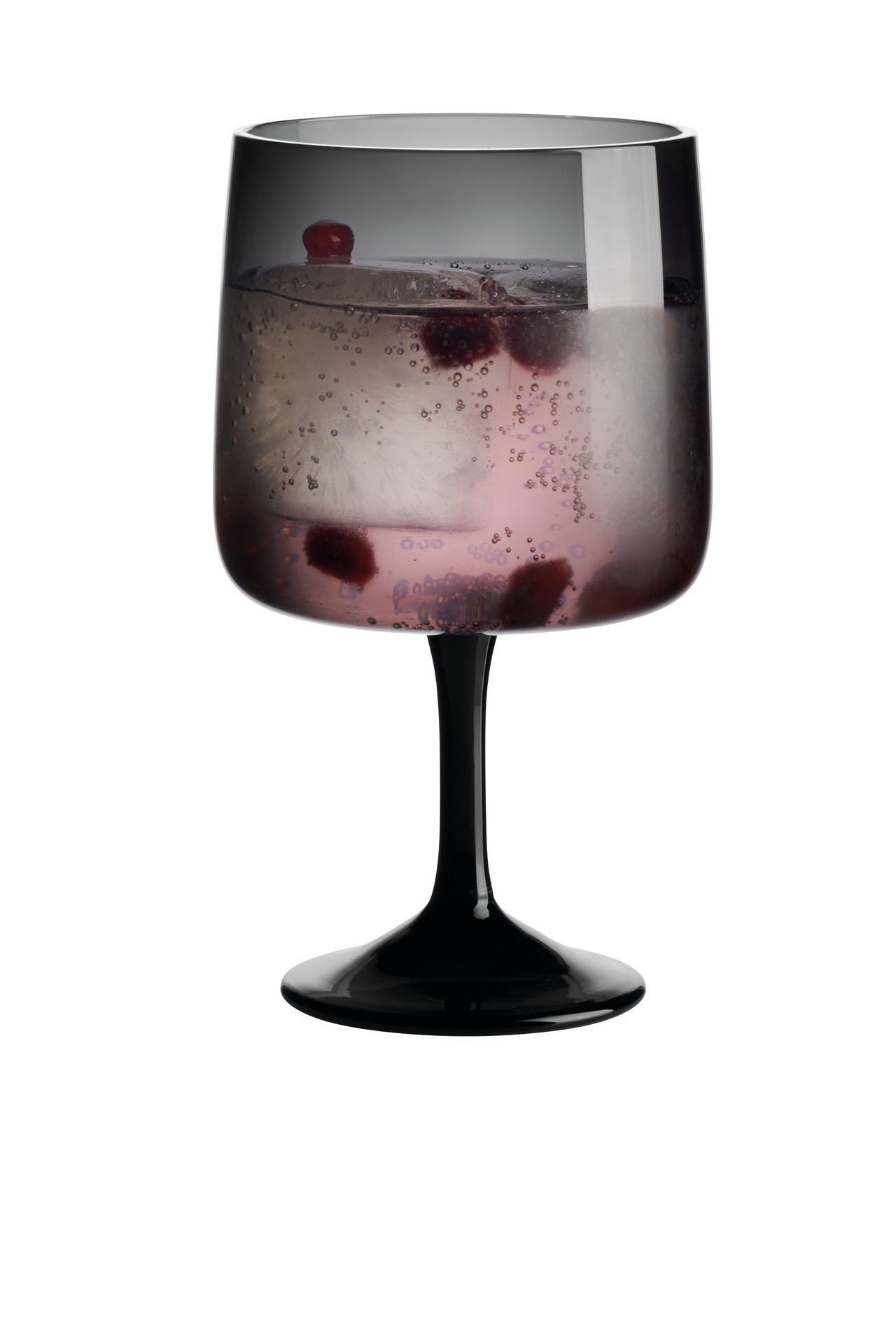 ASA Selection Stielglas SARABI in Farbe grau glänzend