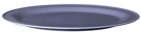 Seltmann Weiden Servierplatte oval 35x28cm Beat 3 Fliederblau