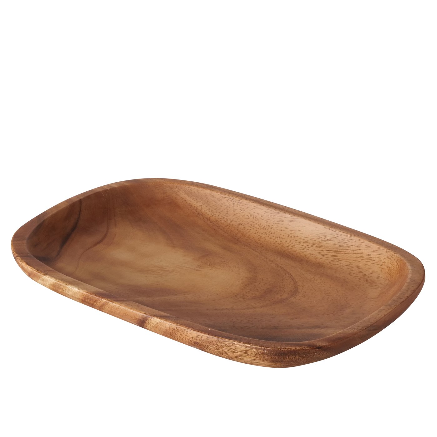 // Tablett Acacia // Akazie natur // ca. B25 H4 L41 cm