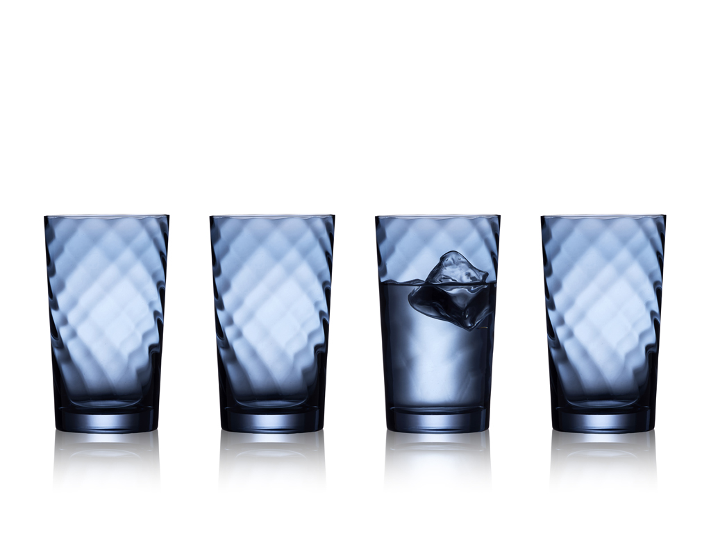 F&H Highball  VIENNA 0,045 Liter in Farbe Blau