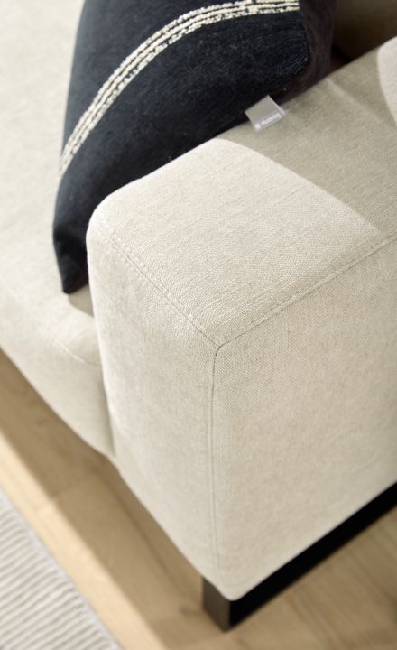 Musterring Polsterecke JustB! ca. 290 x 308 cm in Stoff Yelda natur